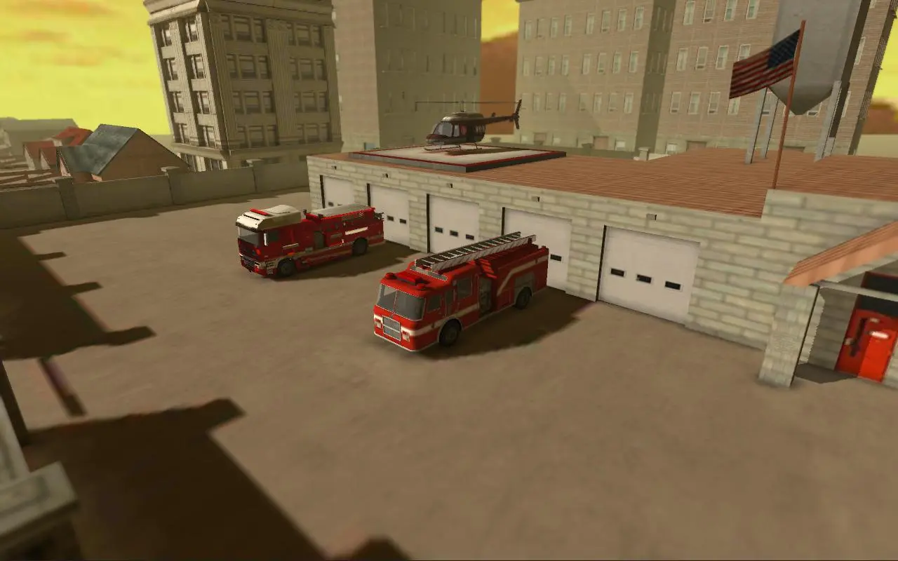 Fire Truck Simulator 3D - 1.4.3 스크린샷