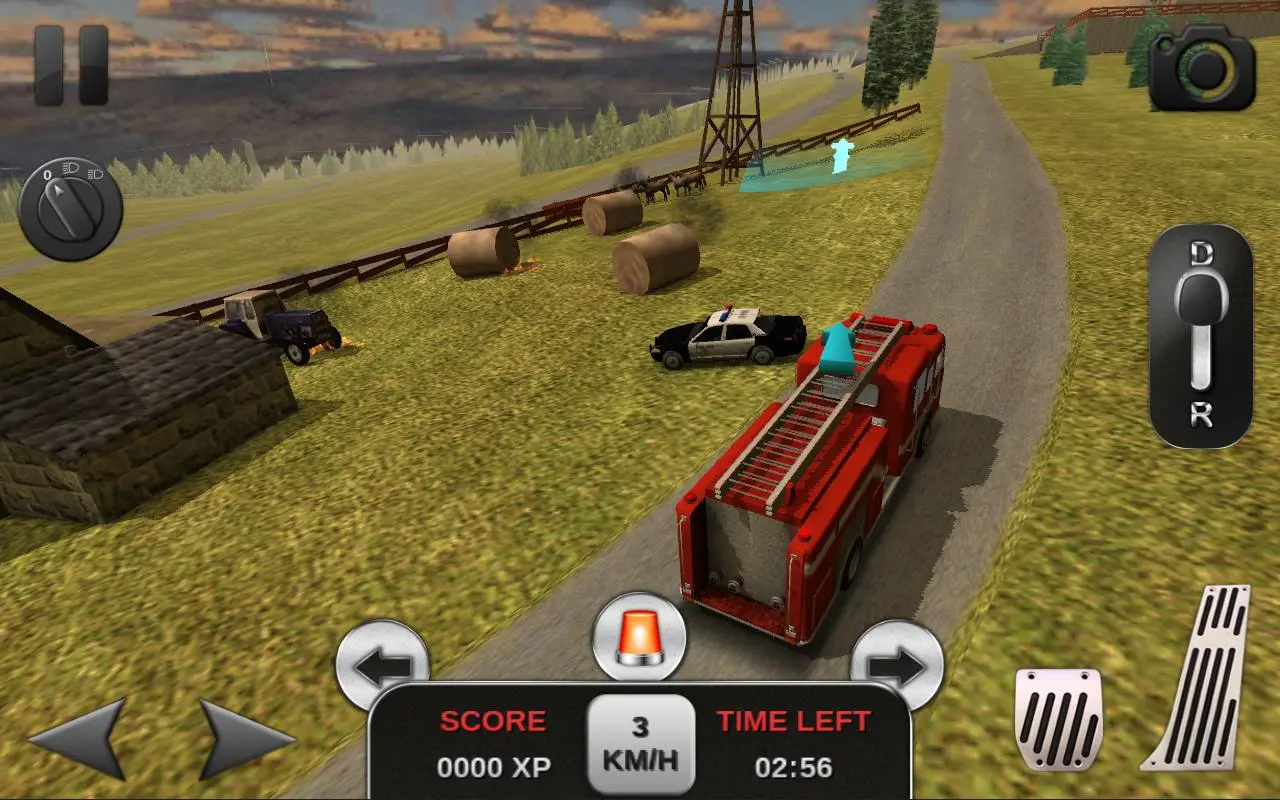 Fire Truck Simulator 3D - 1.4.3 스크린샷