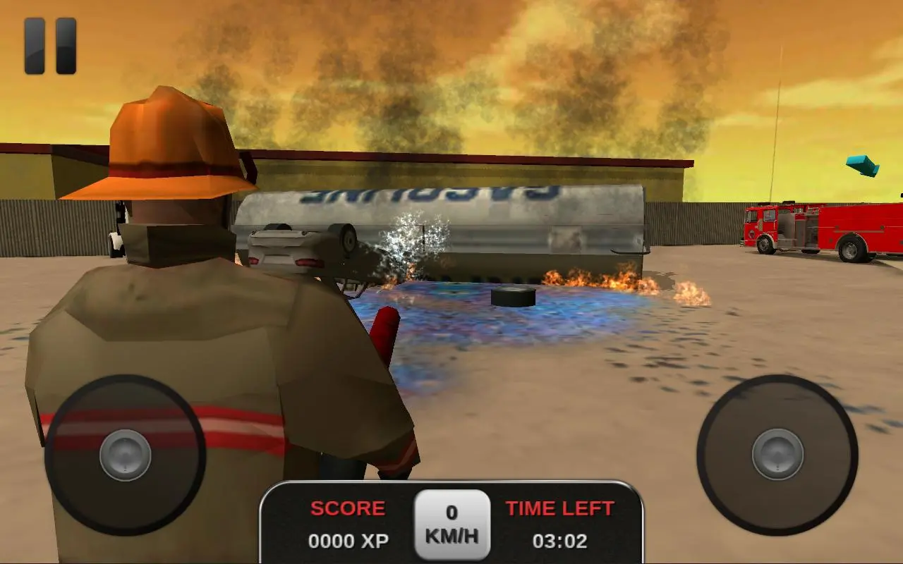 Fire Truck Simulator 3D - 1.4.3 스크린샷