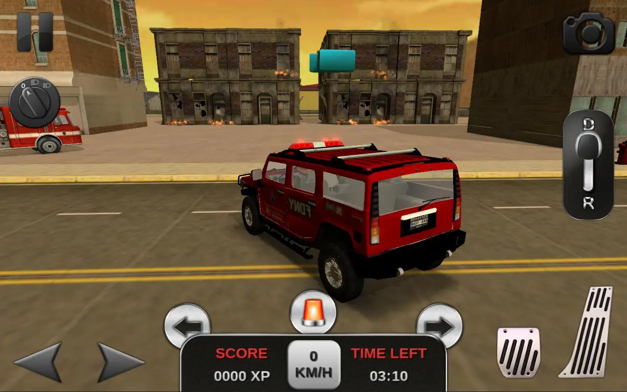 Fire Truck Simulator 3D - 1.4.3 스크린샷