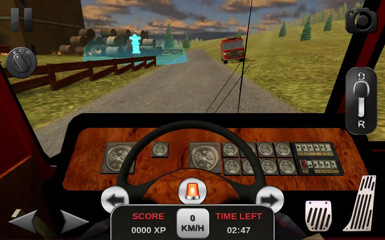 Fire Truck Simulator 3D - 1.4.3 스크린샷