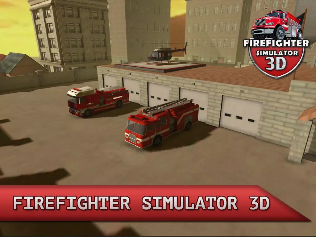 Captures d'écran de Firefighter Simulator 3D iPad 