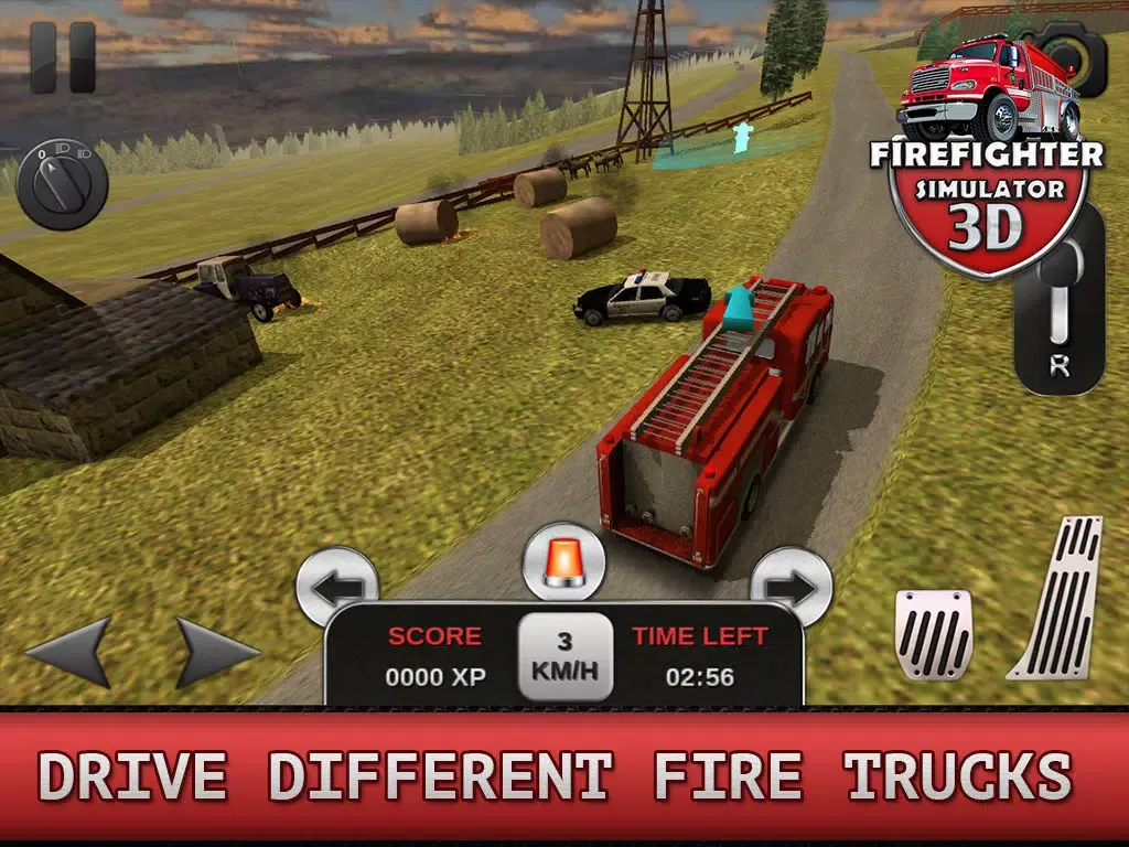 Captures d'écran de Firefighter Simulator 3D iPad 