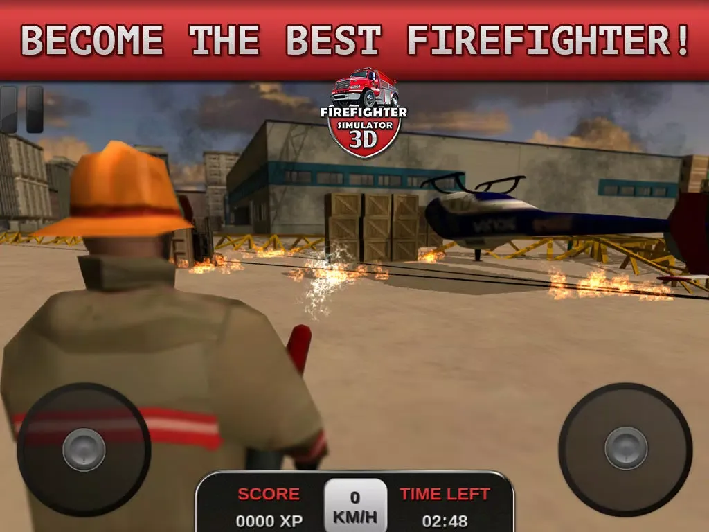 Captures d'écran de Firefighter Simulator 3D iPad 