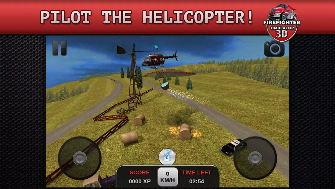 Captures d'écran de Firefighter Simulator 3D