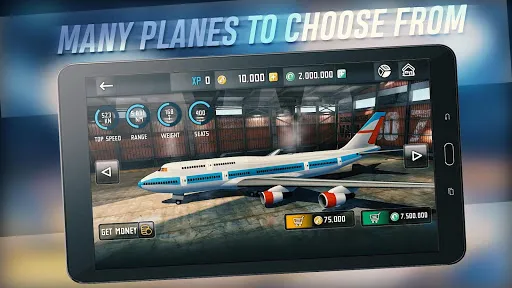 Airplane Flight Simulator スクリーンショット