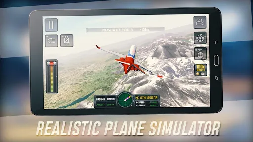 Airplane Flight Simulator スクリーンショット