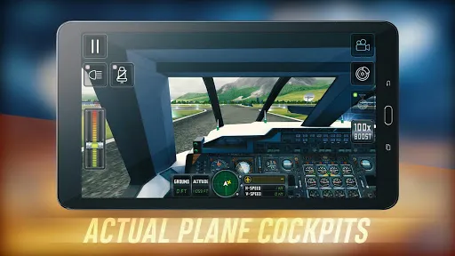 Airplane Flight Simulator スクリーンショット