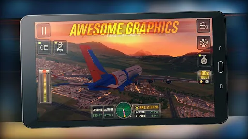 Airplane Flight Simulator スクリーンショット