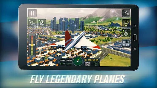 Airplane Flight Simulator スクリーンショット