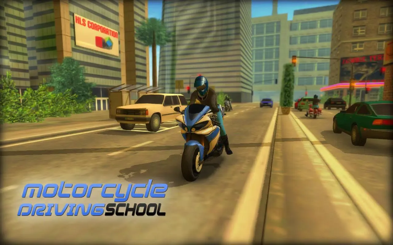 Motorcycle Driving School应用截图
