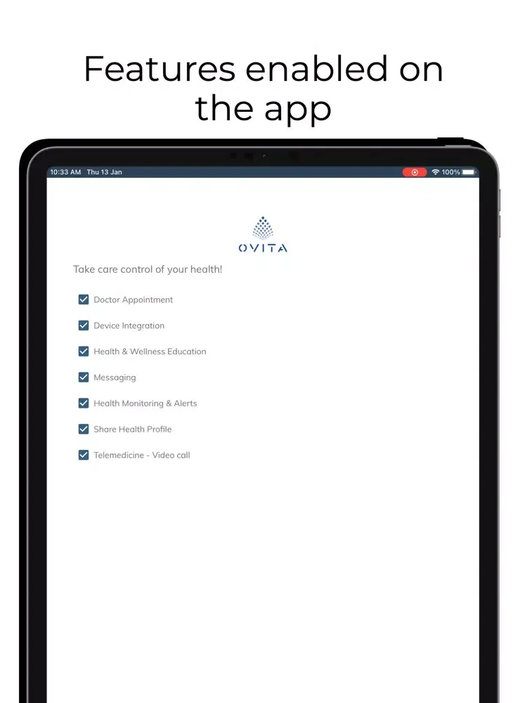 Screenshot di Ovita iPad 