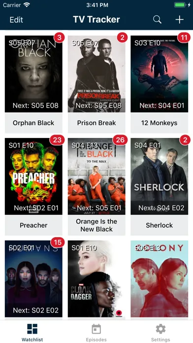 صور TV Tracker - TV Show Tracker