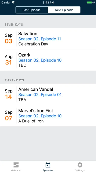 صور TV Tracker - TV Show Tracker
