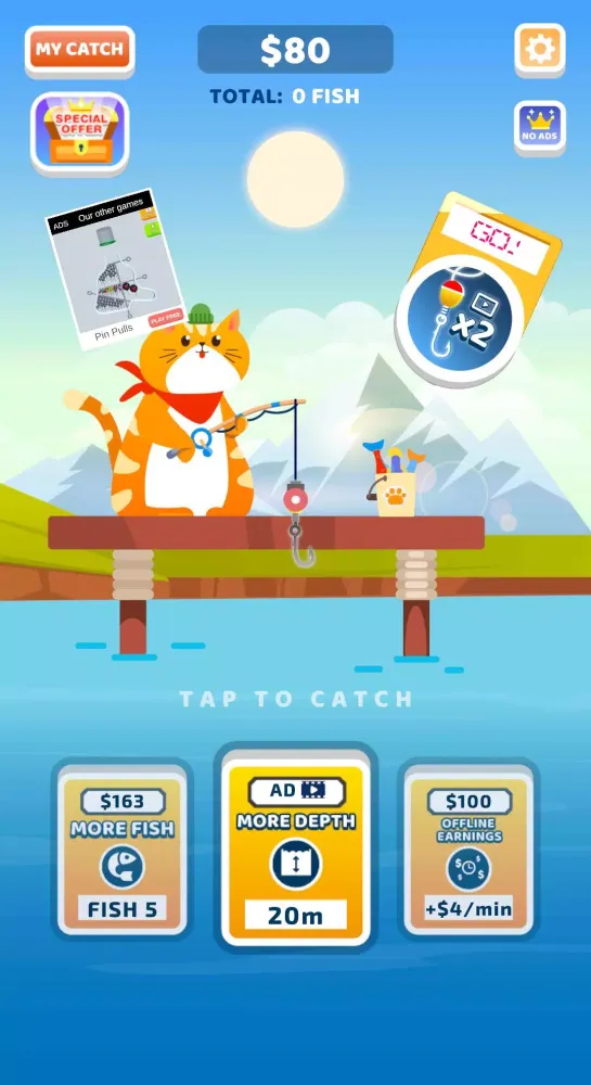 Idle Furry Fishing! Screenshots