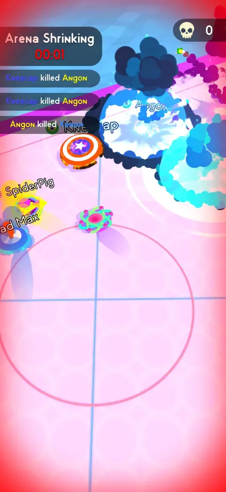 Capturas de tela do Spinner King.io - Blade Battle