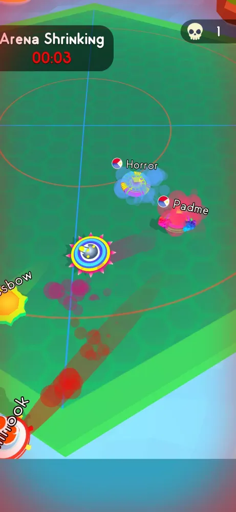 Capturas de tela do Spinner King.io - Blade Battle