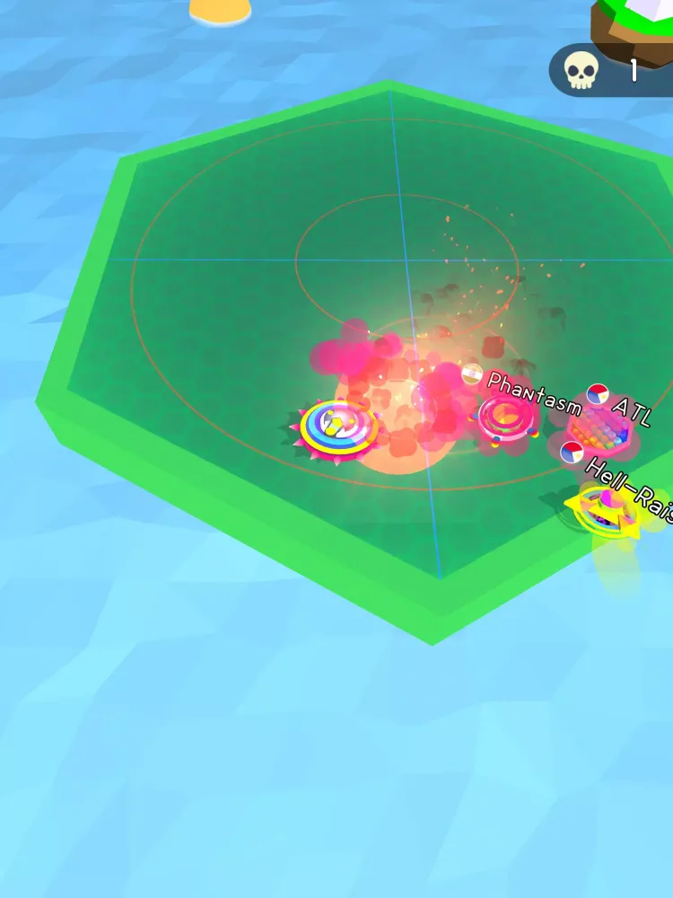 Capturas de tela do Spinner King.io - Blade Battle