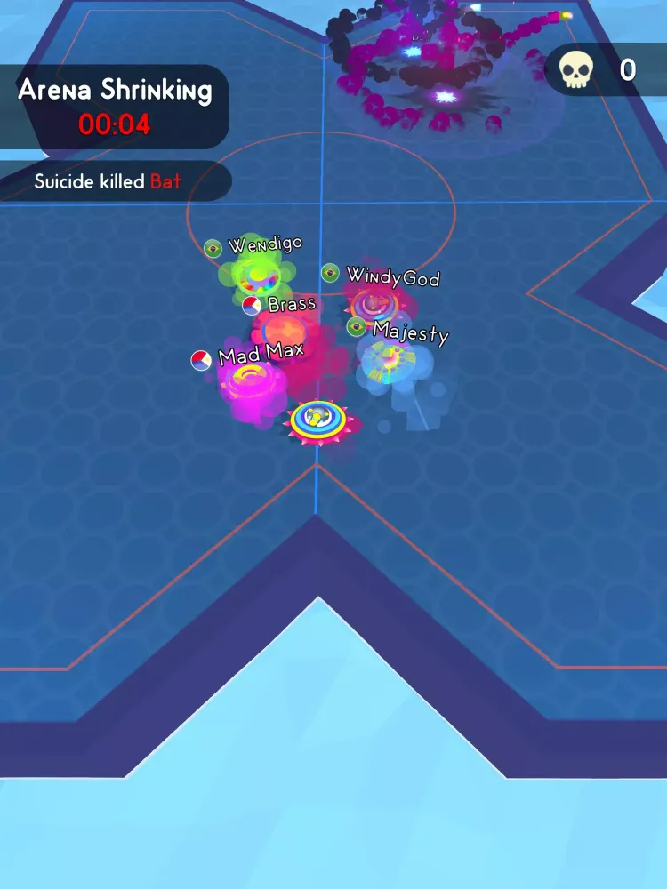 Capturas de tela do Spinner King.io - Blade Battle