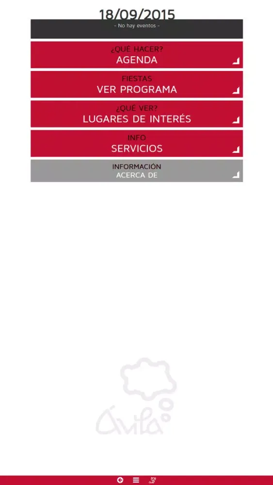 Agenda Cultural Ayto. Ávila Screenshots