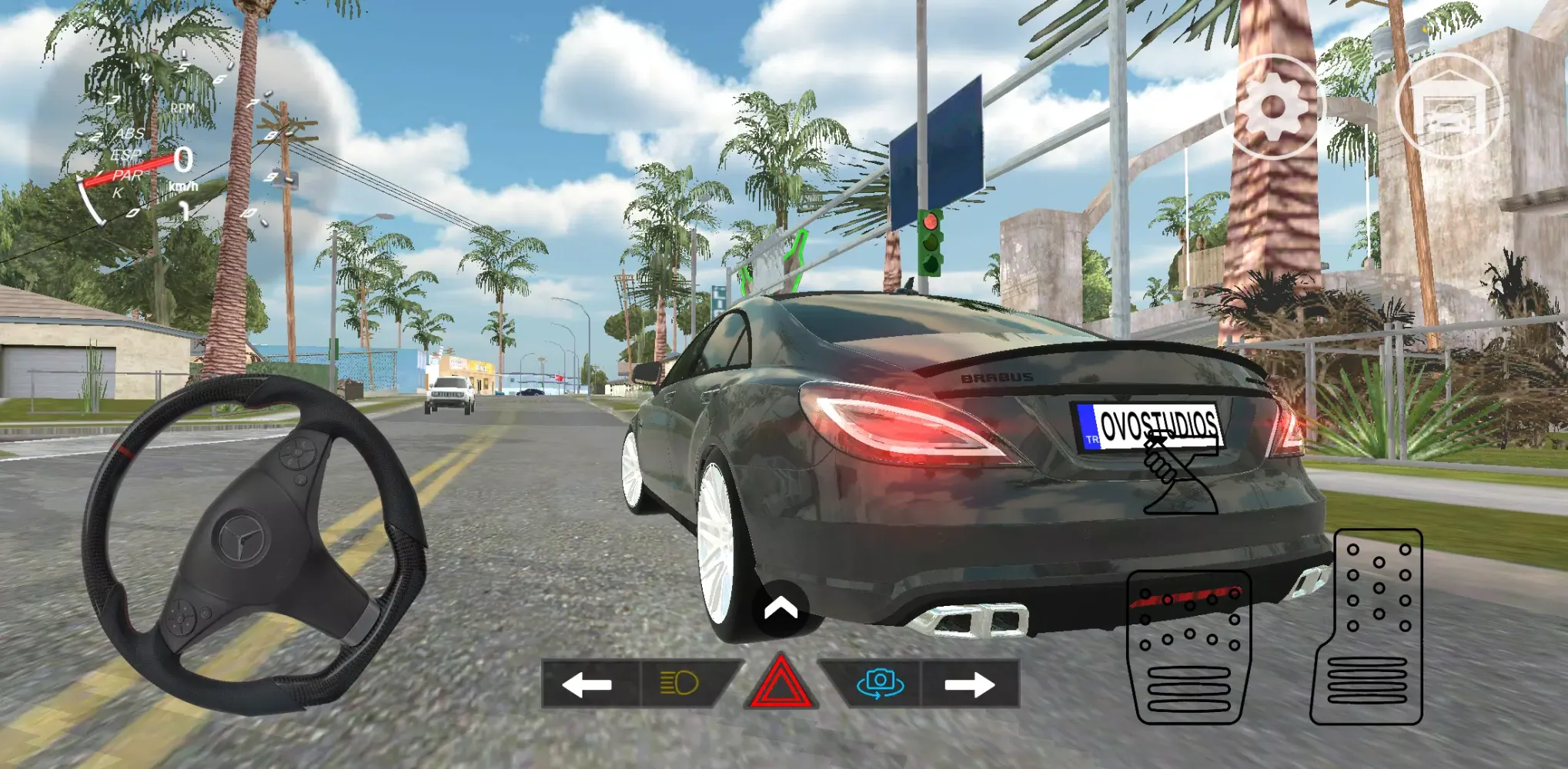 Capturas de tela do CLS 63 Drift & Park Simulator