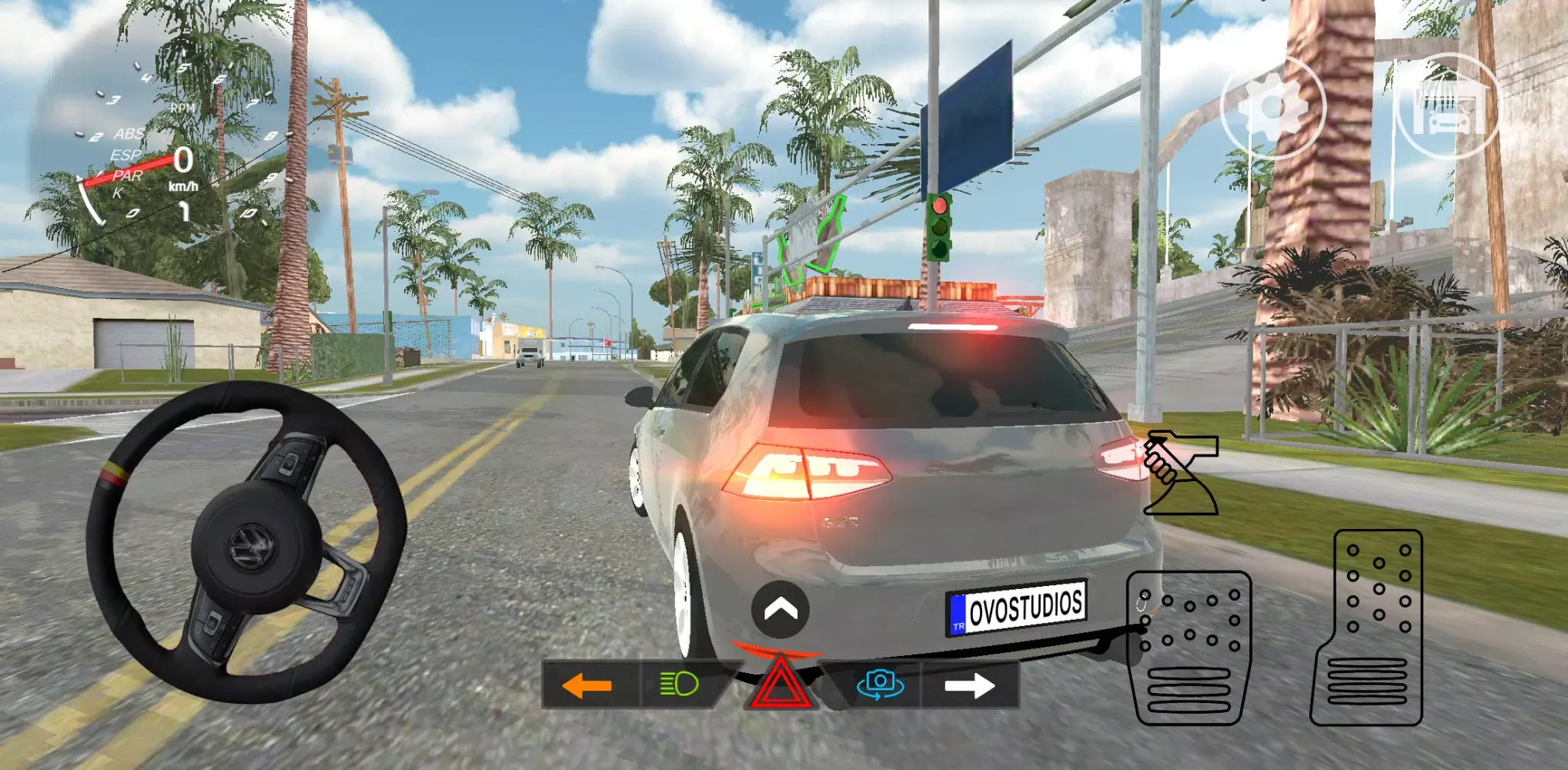 ภาพหน้าจอของ Golf Drift & Parking Simulator