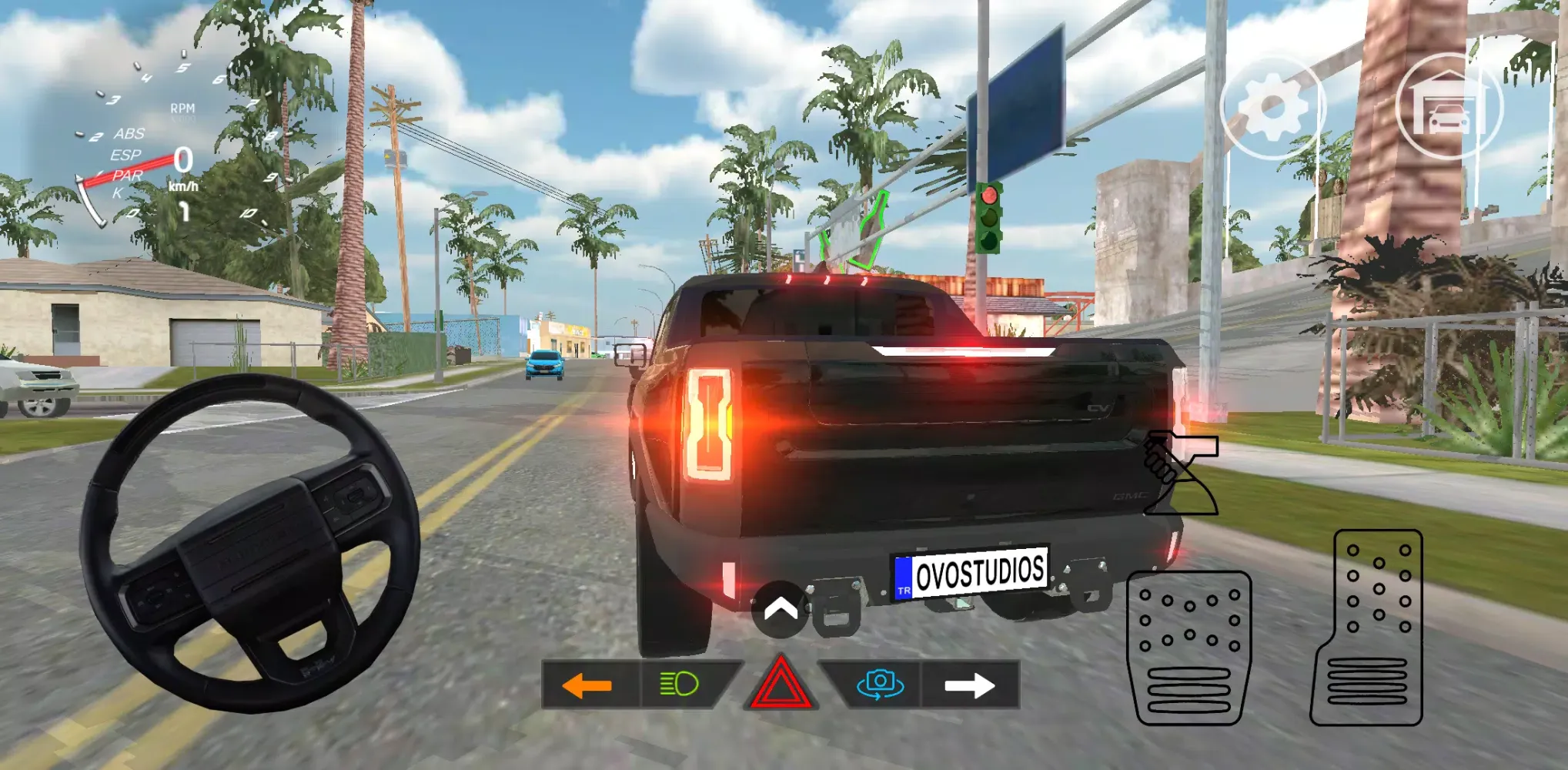 Capturas de tela do Hummer EV Drifting Simulator