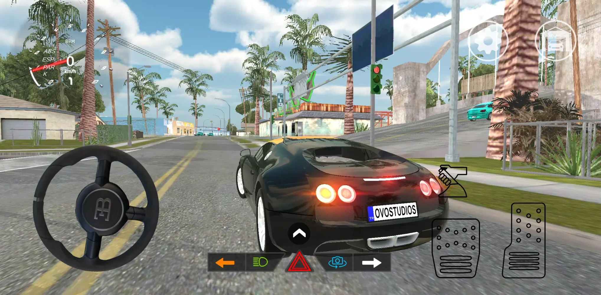 Capturas de tela do Veyron Drift & Park Simulator