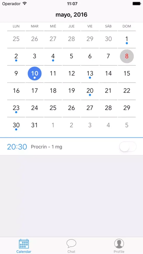 Ovocic - The app that renews fertility treatments.应用截图