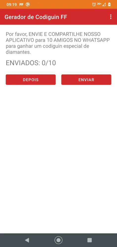 Gerador de Codiguin ff應用截圖
