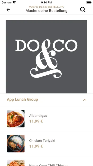 Capturas de pantalla de DO & CO Canteen