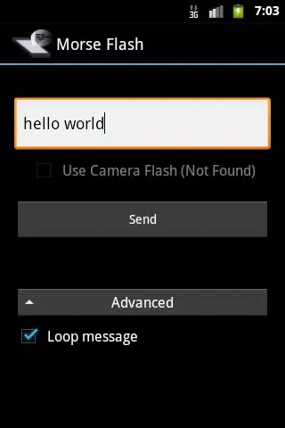 Morse Flash Screenshots