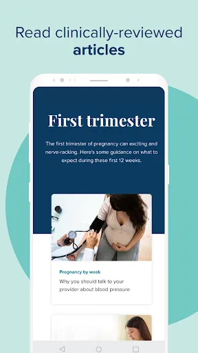 Ovia Pregnancy & Baby Tracker應用截圖