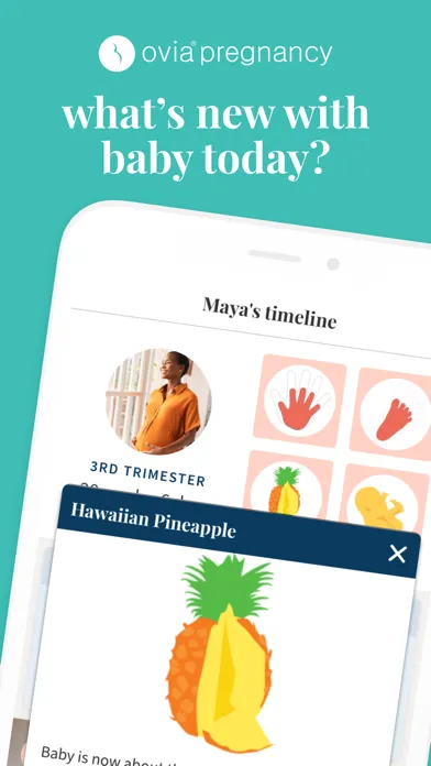 Screenshot di Ovia Pregnancy & Baby Tracker