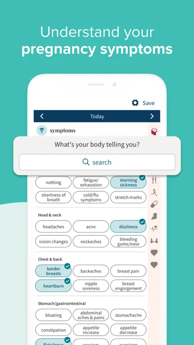 Screenshot di Ovia Pregnancy & Baby Tracker