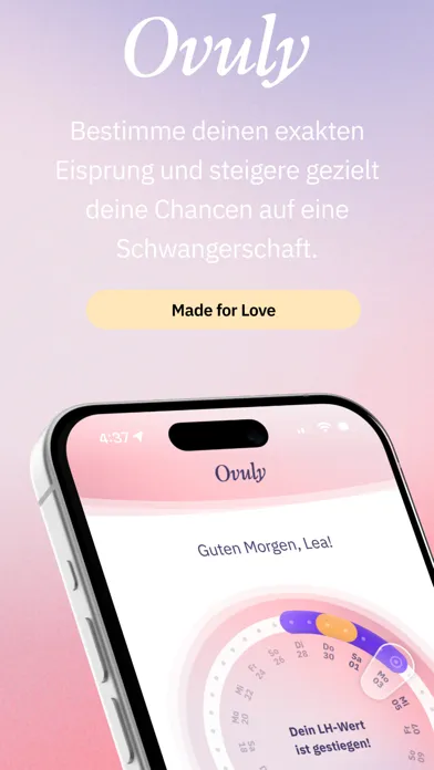 تصاویر Ovuly Ovulation App