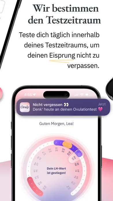 تصاویر Ovuly Ovulation App