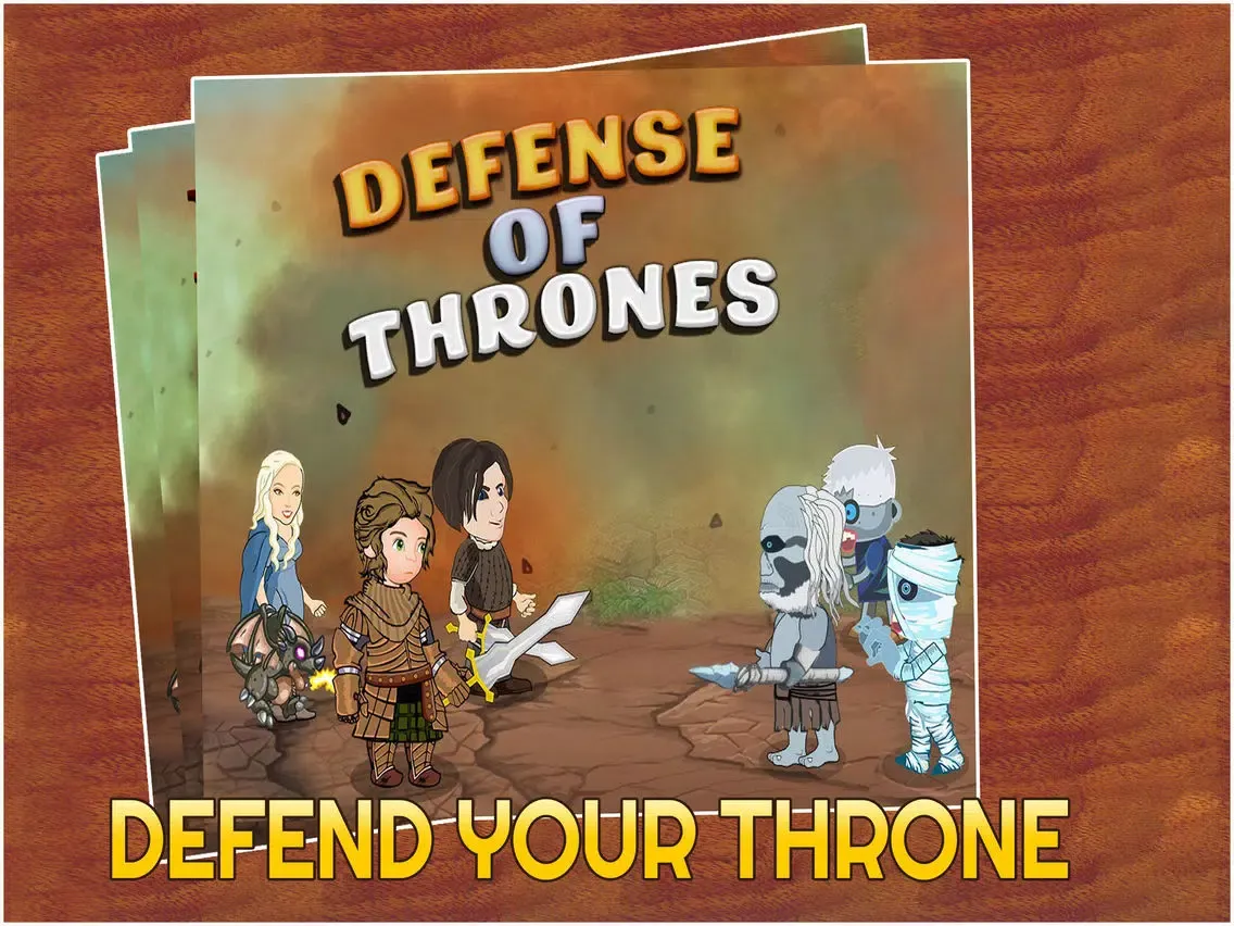 Capturas de pantalla de Defense of Thrones TD Game Free iPad 