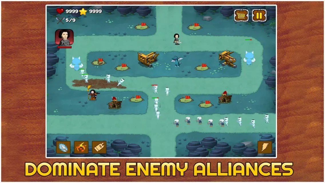 Capturas de pantalla de Defense of Thrones TD Game Free
