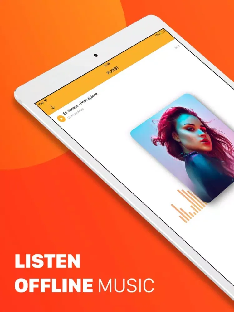 iPlay Music Offline - Tabidy iPad  स्क्रीनशॉट