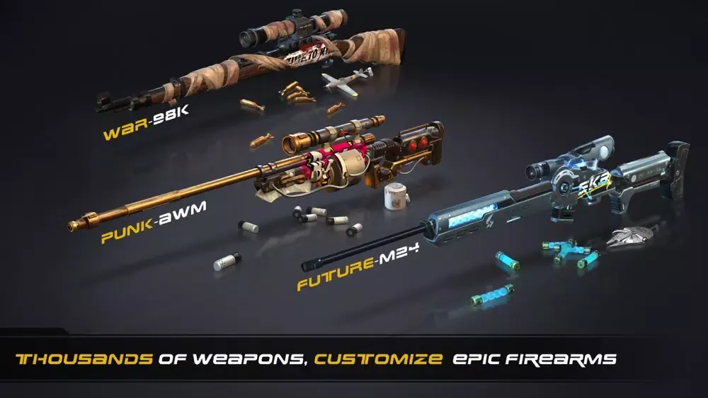 Capturas de tela do Sniper Fire: Shooting Gun Game