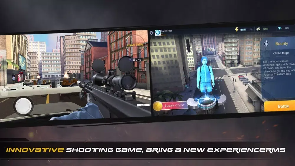 Capturas de tela do Sniper Fire: Shooting Gun Game