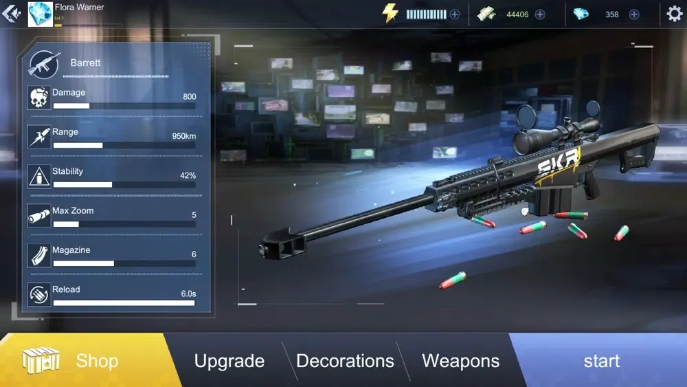 Capturas de tela do Sniper Fire: Shooting Gun Game