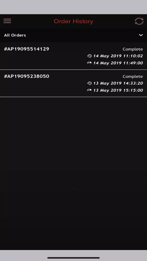 OWA Delivers - restaurant Screenshots