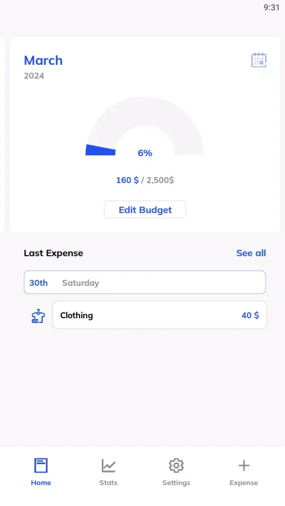 Capturas de pantalla de Budget Bliss