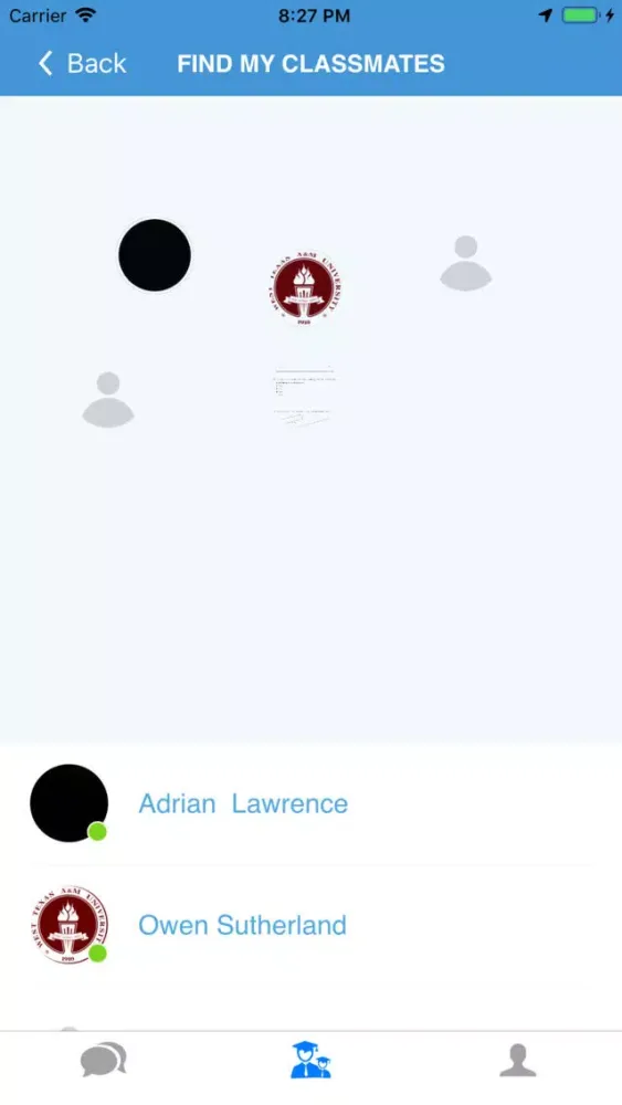Скриншоты Classmate App