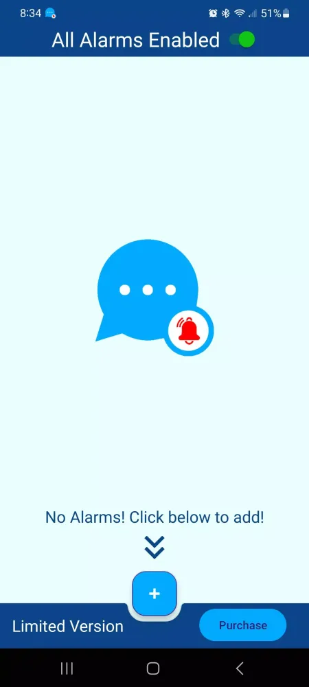Ảnh chụp màn hình của AlertMe