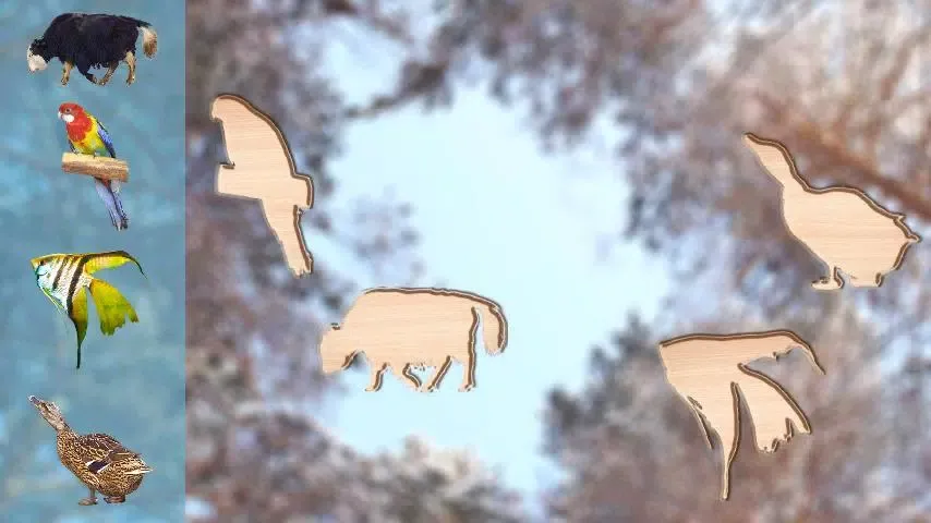 Zrzuty ekranu Puzzle Game Animals for Kids
