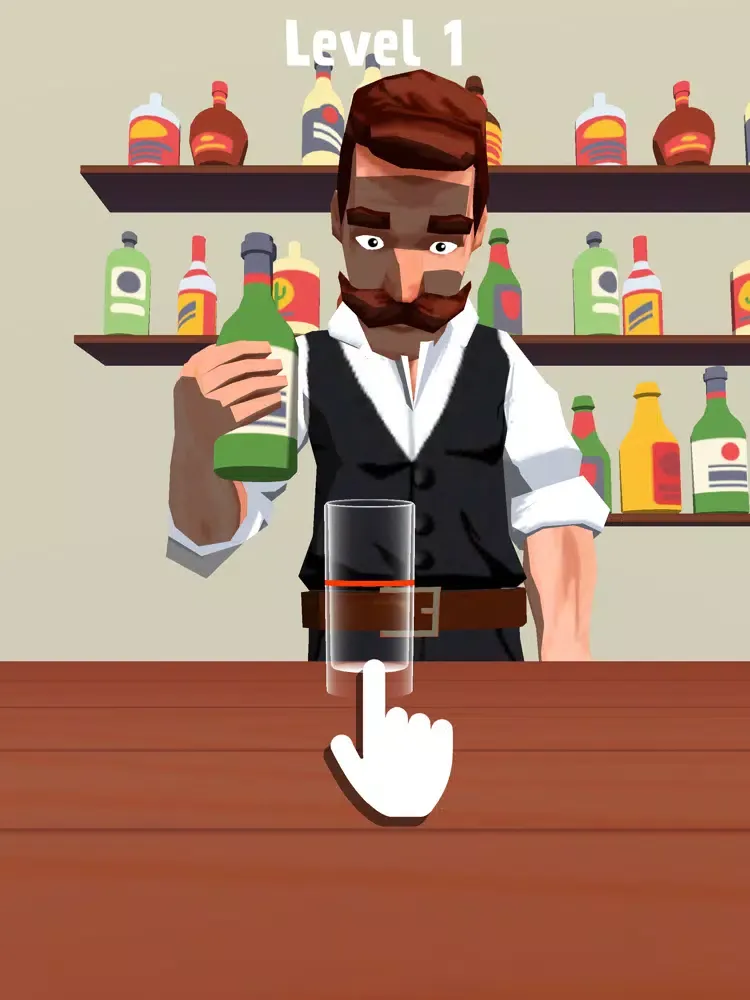 ภาพหน้าจอของ Drink Slide iPad 