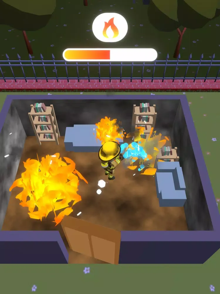 ภาพหน้าจอของ Fire Chaser iPad 